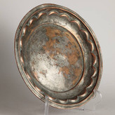 سینی مسی خویی کنگره دار، هنر مسگری و چکش کاری قاجاری(۲۰۰ ساله)
