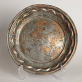 سینی مسی خویی کنگره دار، هنر مسگری و چکش کاری قاجاری(۲۰۰ ساله)